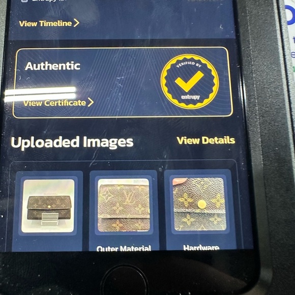 Authentic Louis Vuitton Brown long Sarah Monogram Wallet Certified - Picture 12 of 12